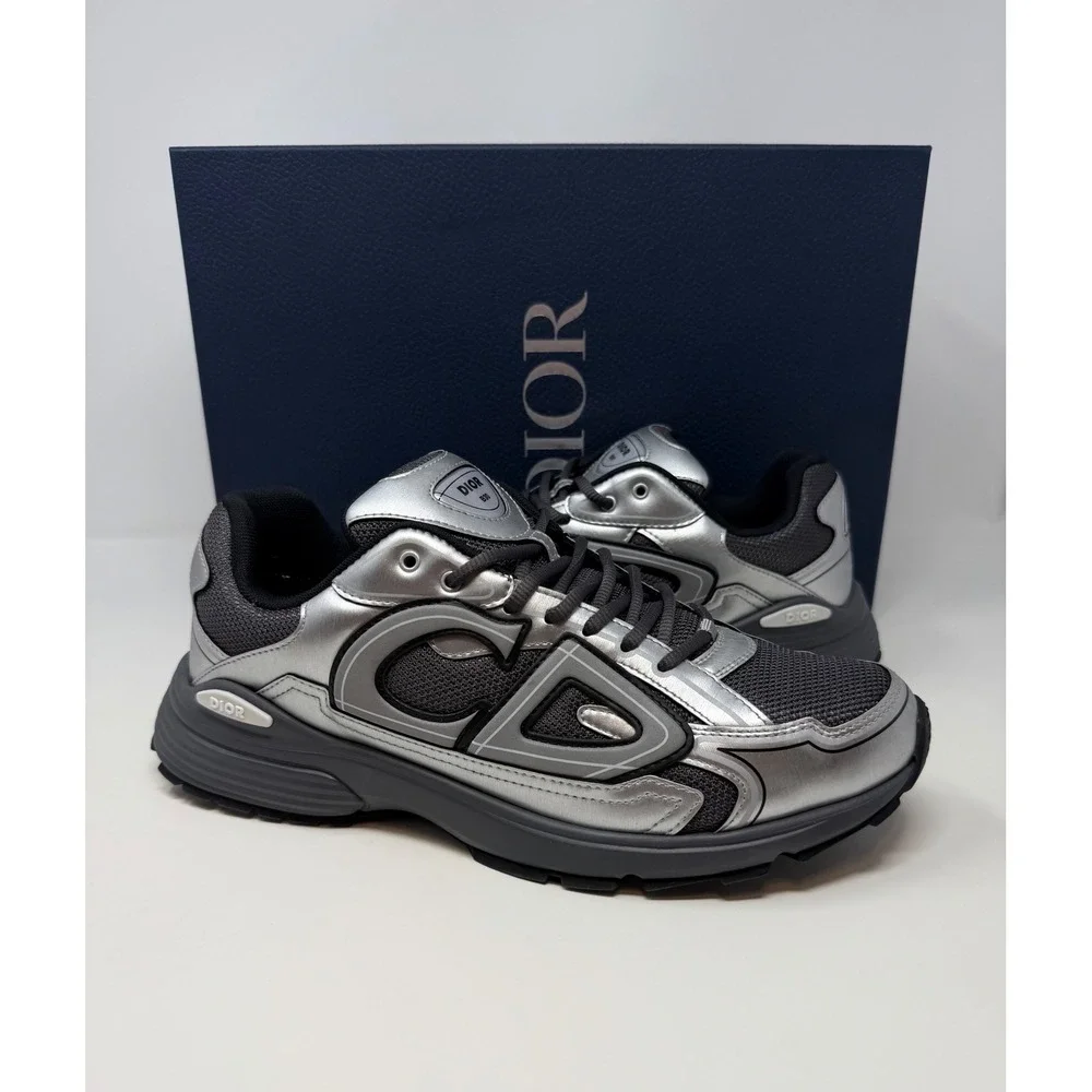 Dior B30 Sneaker Grey/Silver New Season Size 10 US 43 EU
